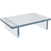 Global Approved 515363, 3 « H Acrylique Deluxe Riser Display