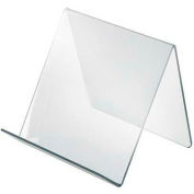 Global Approved 515430 Acrylique Chevalet W / 1,75 " Lèvre, 7 " x 6,5 « , Acrylique