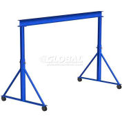 Gorbel® Adjustable Height Steel Gantry Crane, 15'W x 15'-18'H, 10,000 Lb. Capacity