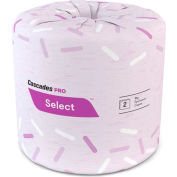 Cascades Standard Roll Bathroom Tissue - 500 Sheets/Roll, 48 Rolls/Case