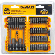 DeWALT® vissage Set w/Toughcase®, DW2166, 45 pièces
