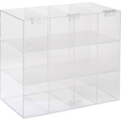 Horizon MFG. porte-verre de sécurité avec porte, 5205, détient verres 12, 7-3/4" L