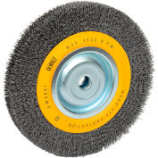 DeWALT® HighPerformance™ Bench Grinder Brush, DW4907, 8" diameter, 5/8" Arbor, 4000 RPM