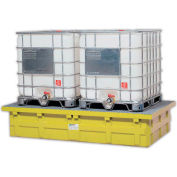 ENPAC® 5482-YE-D Double IBC Low-Top™ with Drain