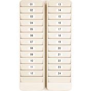 500-24 24 pocket Badge Rack