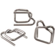 Pac Strapping Standard Duty Polypropylene Strapping Wire Buckles, 1/2" Strap Width, Pack of 1000