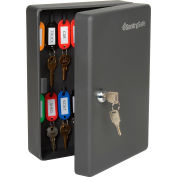 SentrySafe 25 capacité clé, boîte de clés, serrure à clé, 7-7/16" W x 3-7/16 « D x 9-13/16 » H, noir
