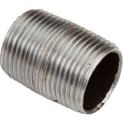 3/4 po X fermer sans plomb pour les tuyaux en acier noir mamelon 150 PSI