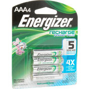 Energizer® AAA e2 NiMH Rechargeable Batteries 4 par pack