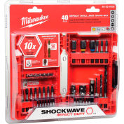 Milwaukee® 48-32-4006 SHOCKWAVE™ 40-Piece Drill & Drive Bit Set