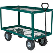 2 Shelf Nursery Landscaping Cart LSC-2448-SC