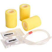 Newstripe RollMaster 1000 Replacement Roller Kit, 4" Rollers, 3/Pack