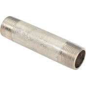 3/4 In. X 4 In. 304 Stainless Steel Pipe Nipple - 16168 PSI - Sch. 40 - Domestic