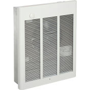 Commercial Fan Forced Wall Heater, Double Pole Thermostat, 4000 Watt, 240V