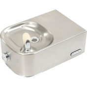 Elkay Soft Sides ADA Water Fountain, Stainless Steel, Wall Hung, EDFP214C