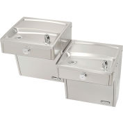 Refroidisseur d’eau anti-vandalisme Elkay ADA, SS, Cane tablier, Station 2, 115 v, 60Hz, 5 a, VRCTL8SC