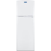 ™ Global Industrial Réfrigérateur Congélateur Combo, Congélateur supérieur, 8,8 pi³, Blanc