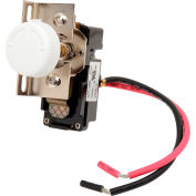 King Replacement Thermostat Single Pole TKIT-1BW White For In-Wall Electric Heaters