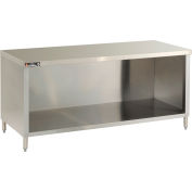 Aero Manufacturing 4TGO-2472 72"W x 24"D Economy Flat Top Cabinet, Enclosed Base, Galv.