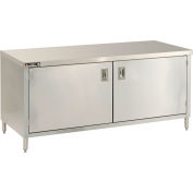 Aero Manufacturing 3TSOHD-2496 96"W x 24"D Deluxe Flat Top Cabinet, Hinged Doors