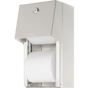 ASI® Surface Mounted Dual Roll Toilet Tissue Dispenser - 0030