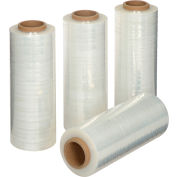 Stretch Wrap, Fonte, Calibre 90, 15"Wx1600'L, Clair, qté par paquet : 4