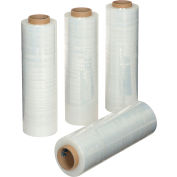 Stretch Wrap, moulé, calibre 60, 18 » L x 2100'L, clair, qté par paquet : 4