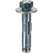 Sleeve Anchor - 3/8 x 1-7/8" - Hex Nut w/ Washer - Steel - Zinc CR+3 - 50 Pk - Brighton-Best 278050