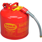 Eagle Type II Safety Can with 7/8" Spout - 5 Gallons - Red