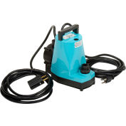 Pompe utilitaire automatique submersible Little Giant 505300 à interrupteur à membrane