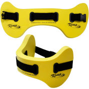 Kemp USA Pro Color-Coded Water Aerobic Belt, Yellow, Size Medium, 14-013-YEL-M