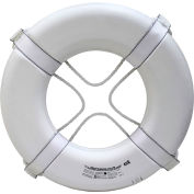 Kemp 20" Ring Buoy, White USCG Approved, 10-206-WHI
