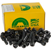1/4-20 x 5/8" douille vis - acier - oxyde noir - UNC - paquet de 100 - USA - Holo-Krome 72094