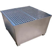 UltraTech Ultra-IBC déversement Pallet® 1184 - bac acier déversement Pallet - 370 gallons