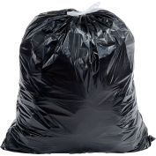Draw-Tuff® Industrial Drawstring Trash Bags, 40-45 Gal, Black, 1.4 Mil, 150/Case