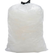Draw-Tuff® Industrial Drawstring Trash Bags, 23 Gal Slim Jim, Natural, 1.0 Mil, 150/Case