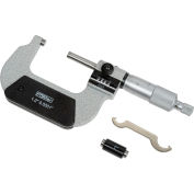 Fowler 52-224-002-1 1-2 " Micromètre extérieur mécanique avec arrêt à cliquet Thimble