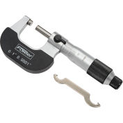Fowler 52-229-201-0 0-1 " Micromètre extérieur mécanique avec frottement à cliquet Thimble