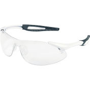 MCR Safety® Klondike® KD112 Safety Glasses KD1, MatteBlack Finish Frame, Gray Lens