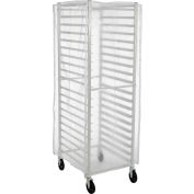 Winholt SRC-58/3Z, couverture de boulangerie de Rack, plastique transparent, 3 fermetures à glissière