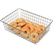 Winholt WBB1319 - Bagel, Bread and Bun Wire Basket, Level Top, 13-3/4"W - Pkg Qty 2