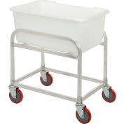 Winholt en aluminium en vrac Mover boisseau 3 BLC-1 avec baignoire blanche, 30" L x 19" W x 32 "H