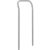 Nexel® AH14S Poignée de chariot utilitaire en acier inoxydable 14 « W