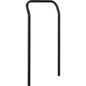 Nexel® AH18B Black Epoxy Utility Cart Handle 18"W