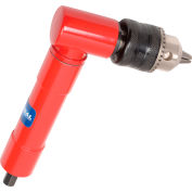 Global Industrial™ Right Angle Air Drill, Standard Keyed, 3/8 » Chuck, 1800 RPM