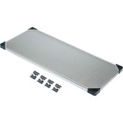 Nexel® S1842SZ Solid Galvanized Shelf 42"W x 18"D