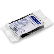 Triton Products 4" Long Heavy Duty Black Nylon Ties, with 18 lb Tensile Strength, 100/pk