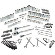 Stanley STMT71654 201 Piece 1/4", 3/8", & 1/2" Drive Mechanics Tool Set