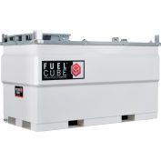 Western Global Réservoir de carburant diesel FuelCube de 500 gallons avec jauge de carburant