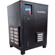 Global Industrial™ Compresseur d’air à vis rotatif sans réservoir, 7,5 HP, 1 phases, 230V